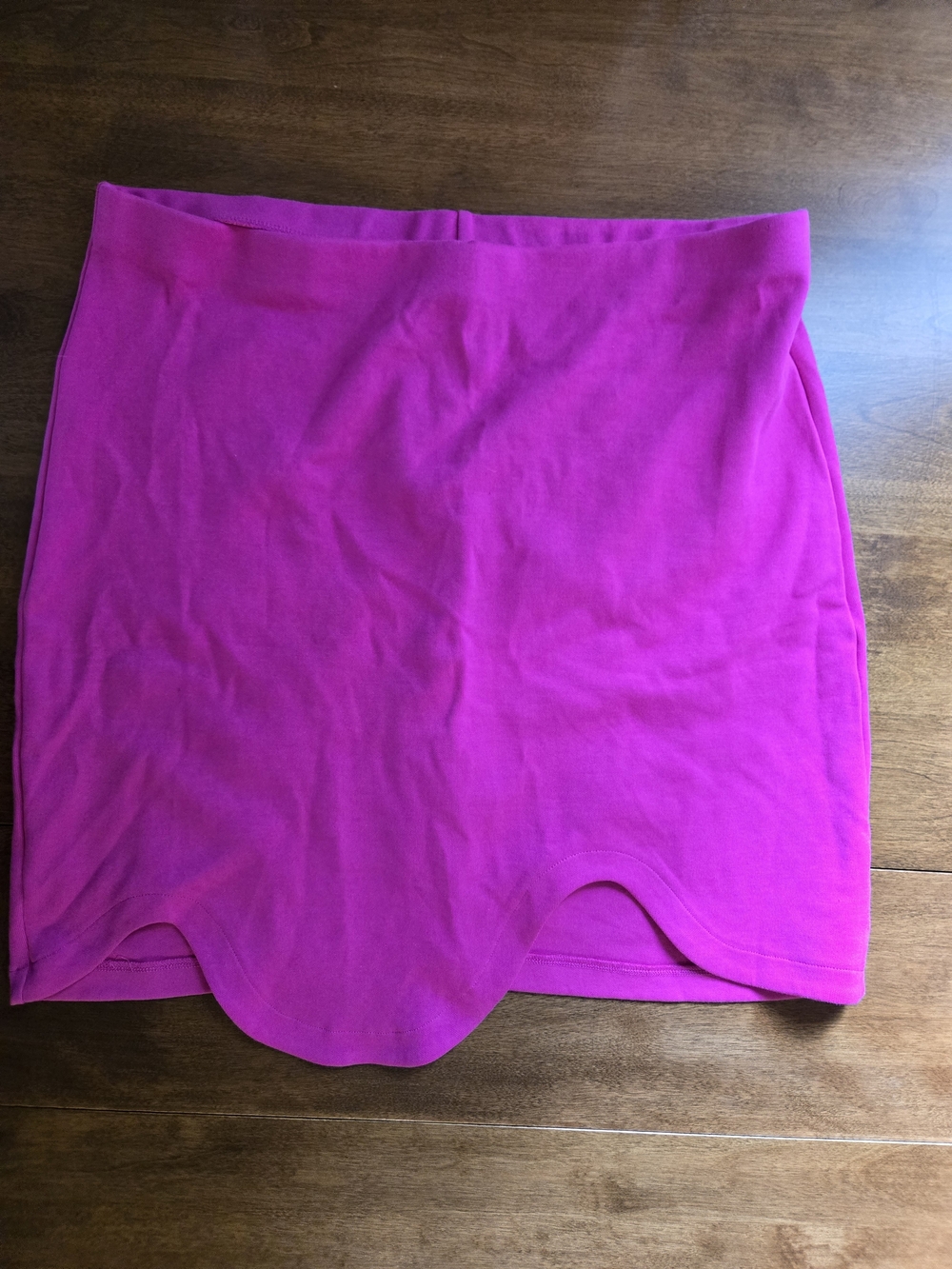 Target Black History Month Bright Pink Scallop Hem Mini Skirt Women’s Large